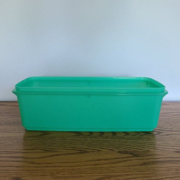 Tupperware Vintage Celery Vegetable Keeper Crisper Item 782-2 Jadeite Green - Picture 16 of 16